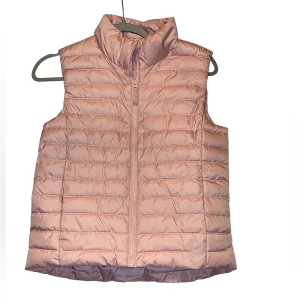 Old Navy Girls Pink Quilted Puffer Vest